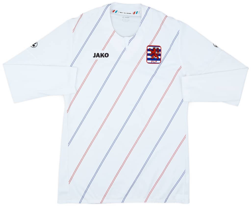 2012 Luxembourg Away L/S Shirt - 9/10 - (S)