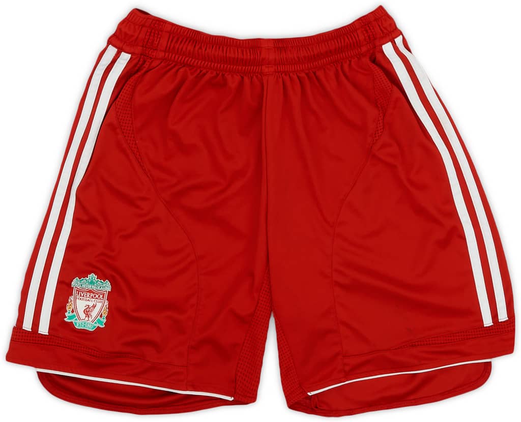 2006-08 Liverpool Home Shorts - 9/10 - (M)