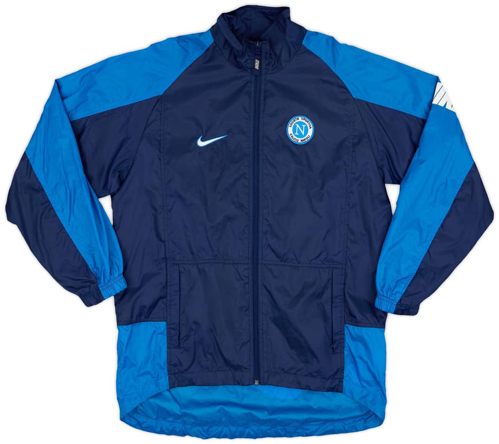 1998-99 Napoli Nike Rain Jacket - 8/10 - (M)