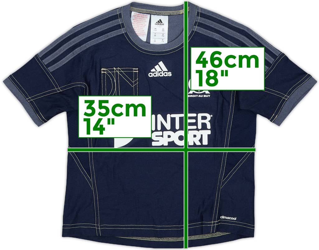 2013-14 Olympique Marseille Away Shirt - 10/10 - (5-6 Years)