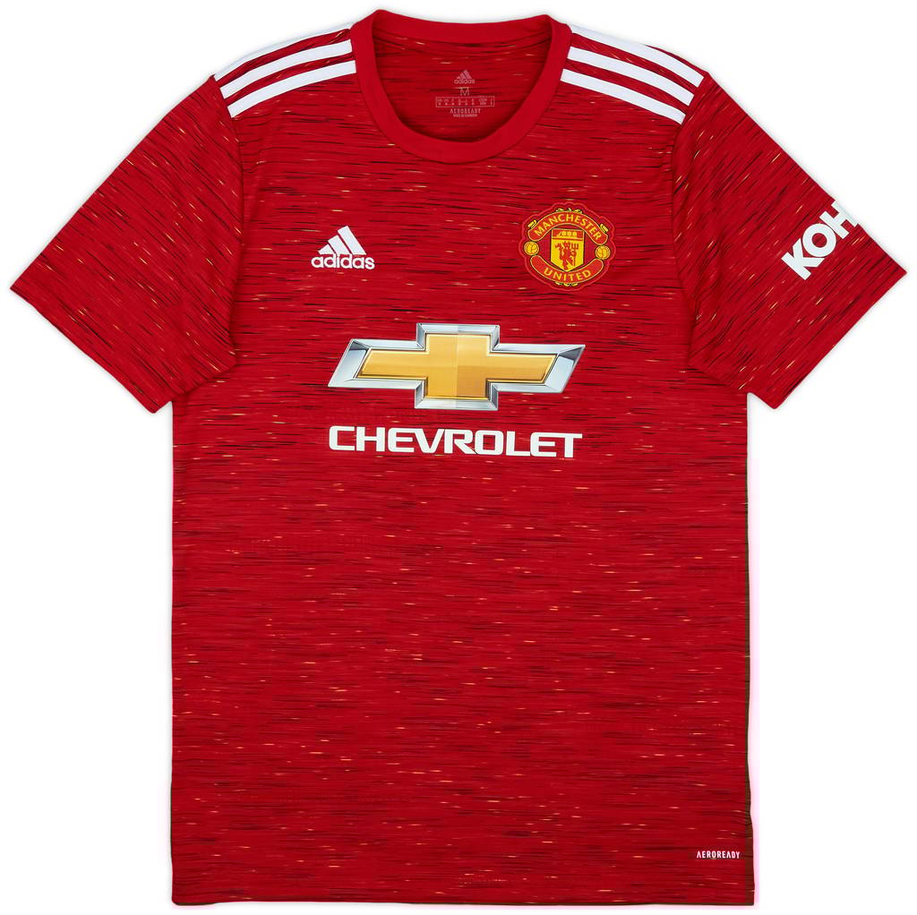 2020-21 Manchester United Home Shirt B.Fernandes #18 - 10/10 - (M)