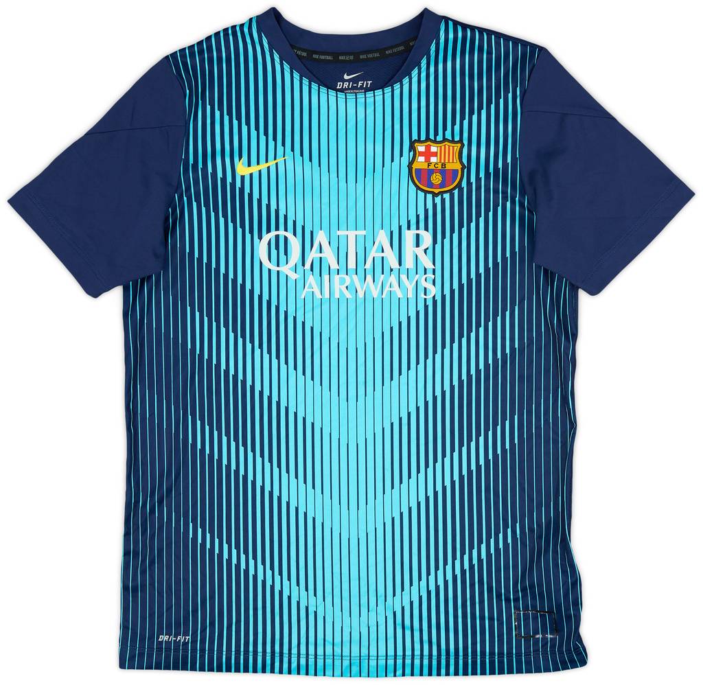 2014-15 Barcelona Nike Training Shirt - 8/10 - (XL.Boys)
