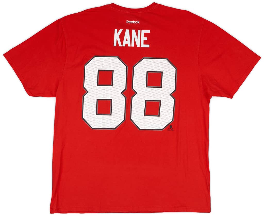 2013-14 Chicago Blackhawks Kane #88 Reebok Tee - 8/10 - (XL)