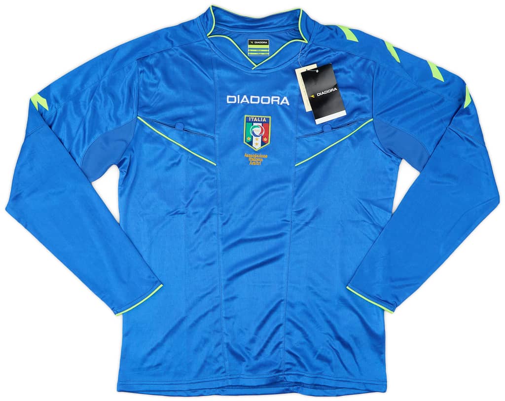 2000s Italy Diadora Referee L/S Shirt (S)