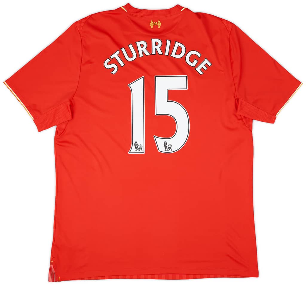 2015-16 Liverpool Home Shirt Sturridge #15 - 6/10 - (XL)
