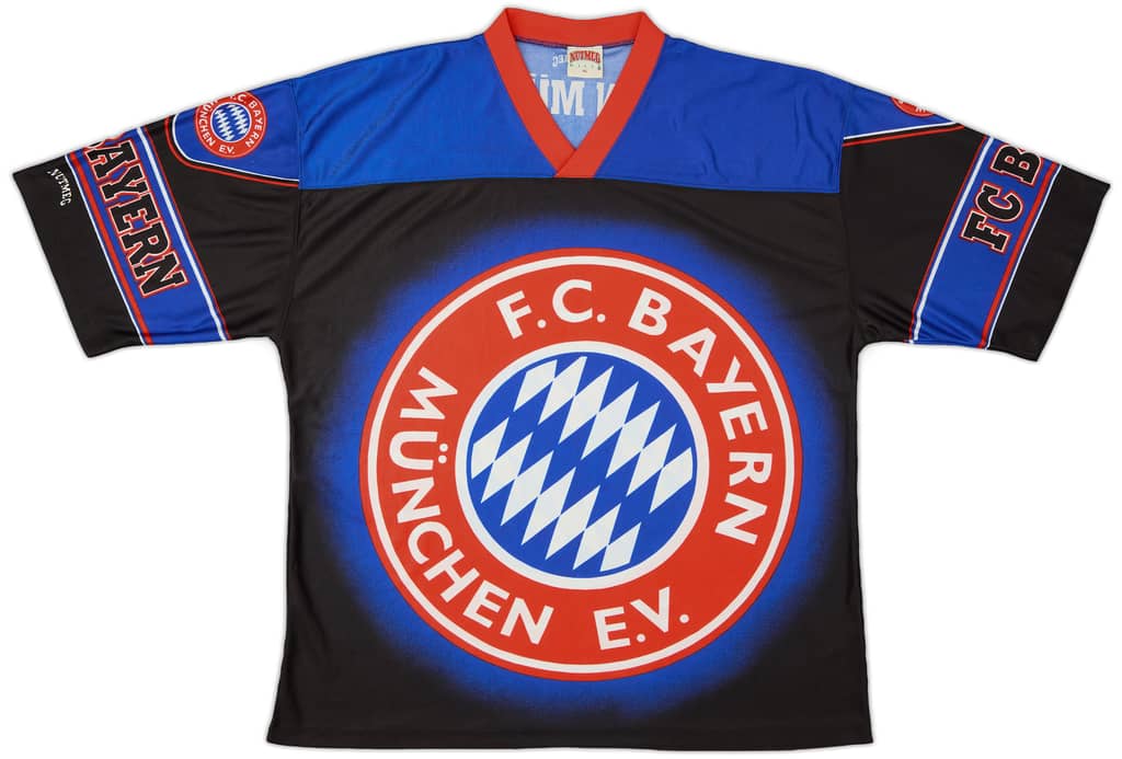 1990s Bayern Munich Nutmeg Graphic Shirt - 8/10 - (XL)