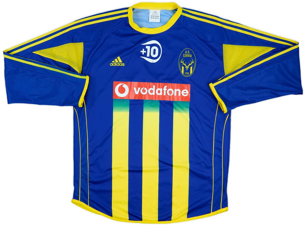 2004-05 AS Cervia Home L/S Shirt - 6/10 - (L)