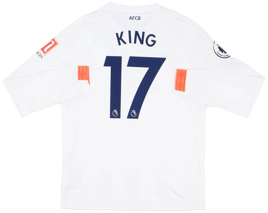 2018-19 Bournemouth Match Issue Away Shirt King #17