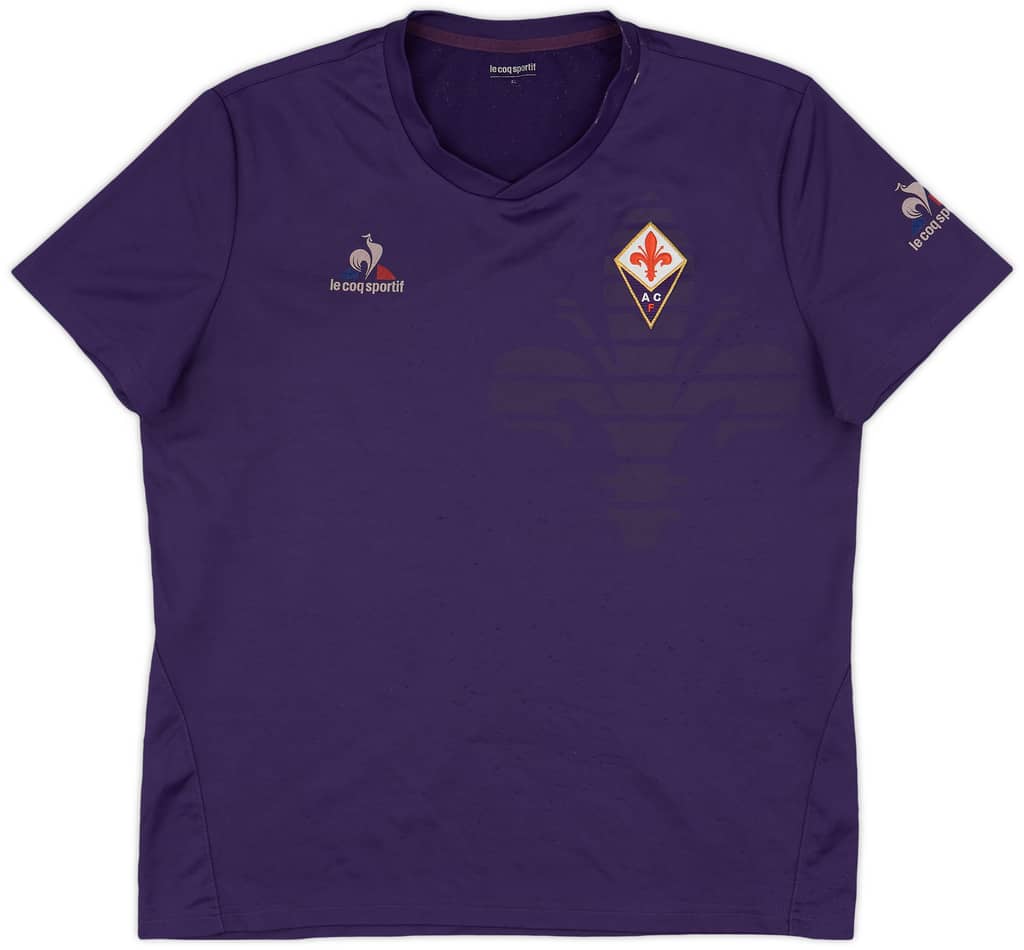 2015-16 Fiorentina Le Coq Sportif Training Shirt - 5/10 - (XL)
