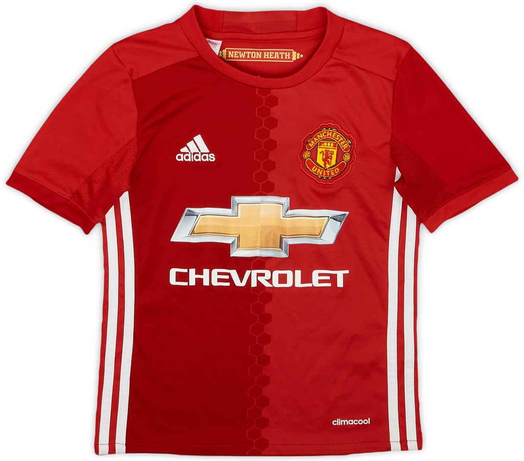2016-17 Manchester United Home Shirt - 7/10 - (S.Boys)
