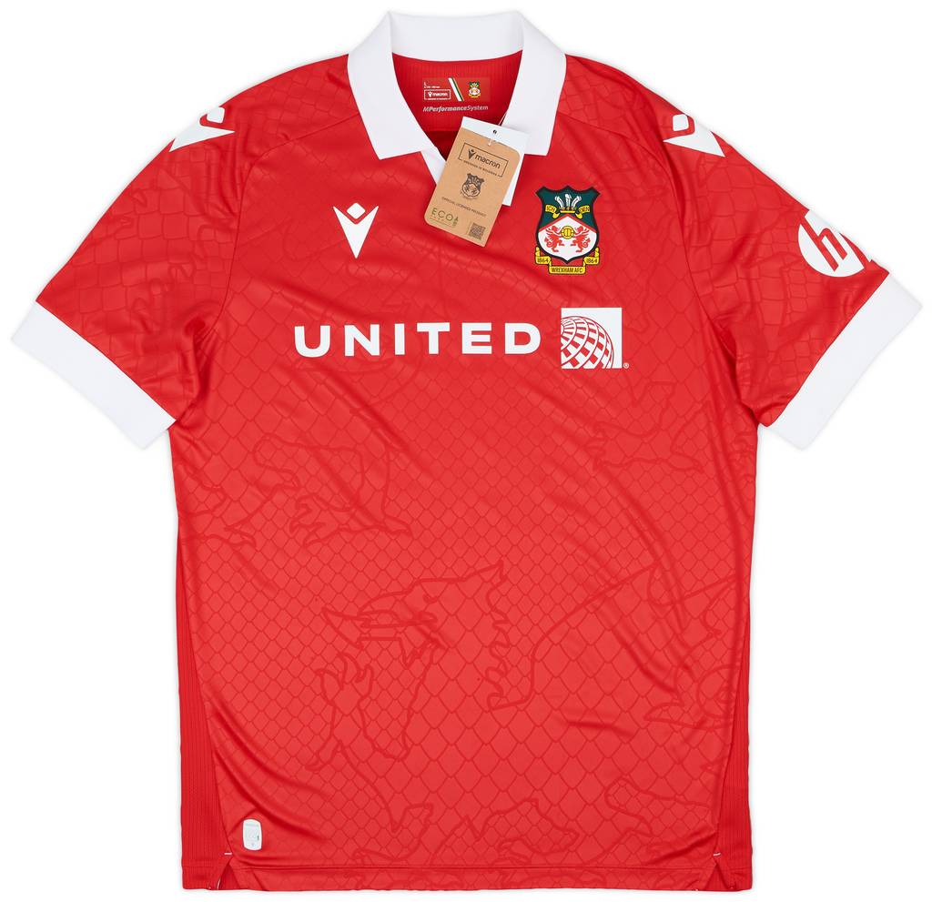 2024-25 Wrexham Home Shirt Mullin #10