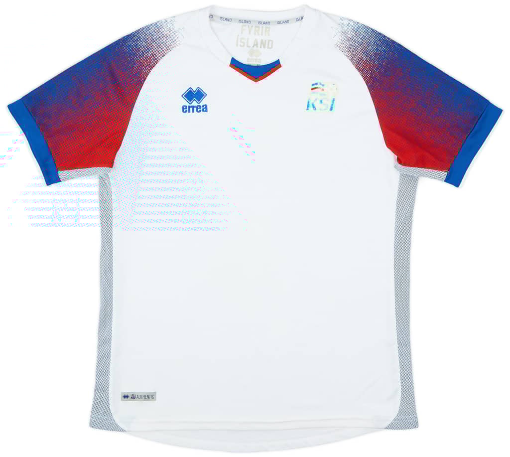 2018-19 Iceland Away Shirt - 5/10 - (XL)