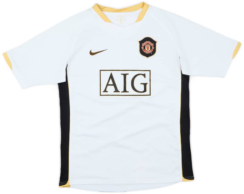 2006-08 Manchester United Away Shirt - 8/10 - (L.Boys)