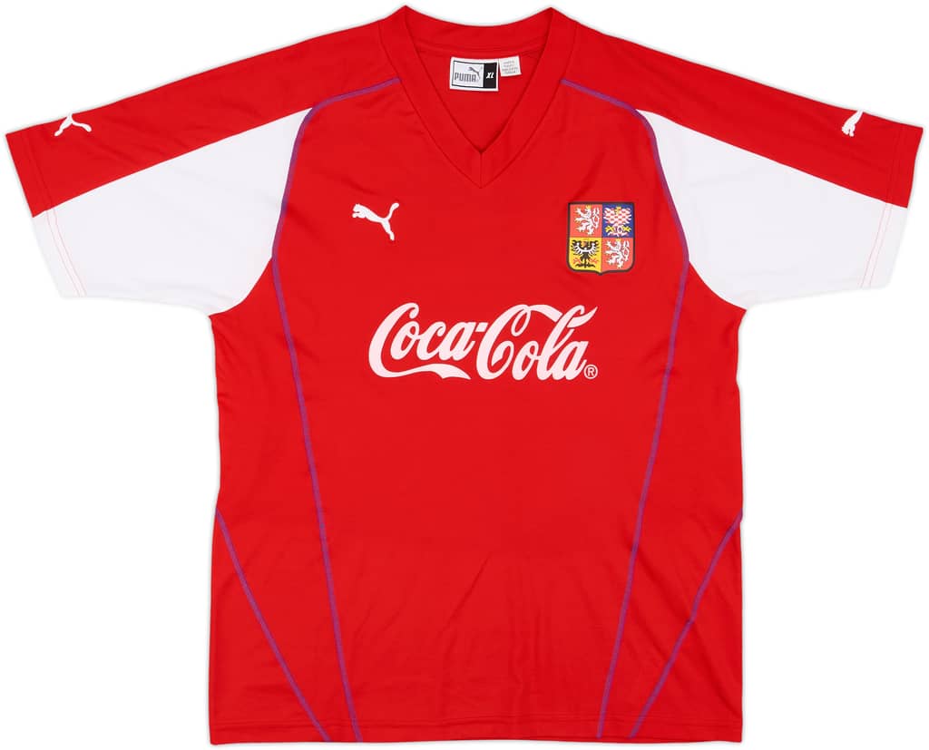 2004-05 Czech Republic Basic Home Shirt - 10/10 - (XL)