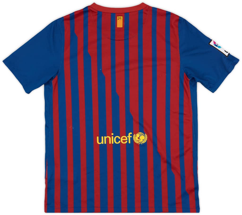 2011-12 Barcelona Home Shirt - 8/10 - (XL.Boys)