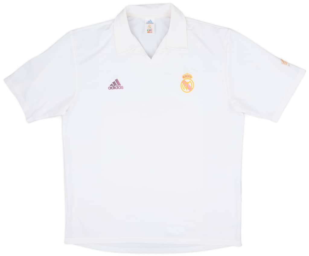 2001 Real Madrid Home Shirt - 5/10 - (XL)