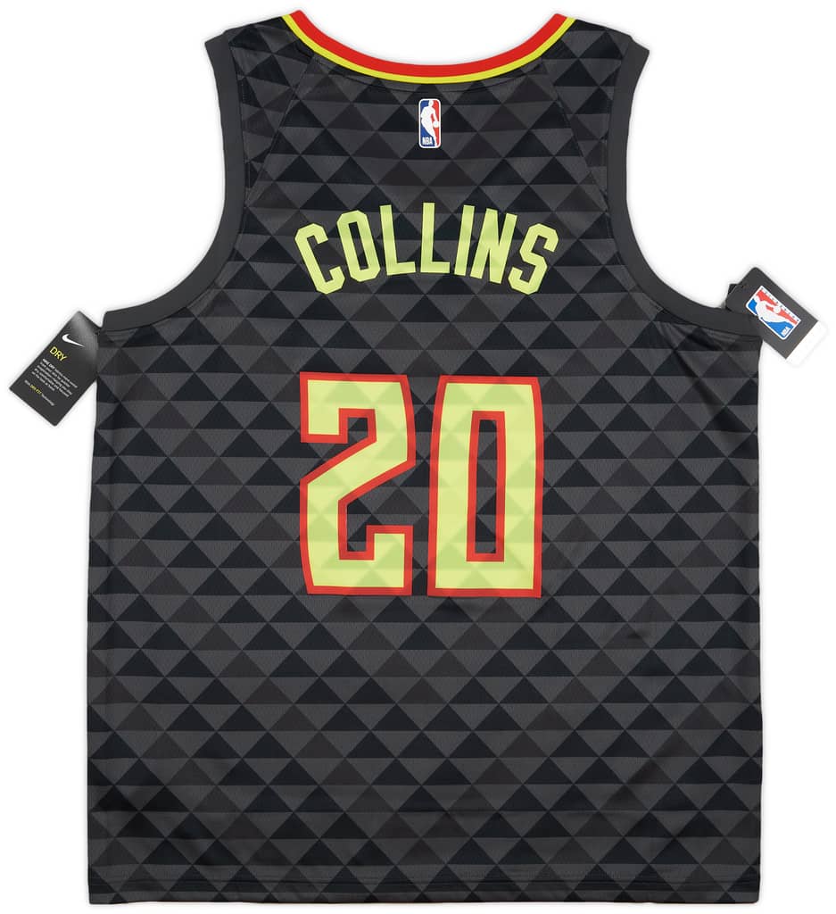 2017-20 Atlanta Hawks Collins #20 Nike Swingman Away Jersey (XL)