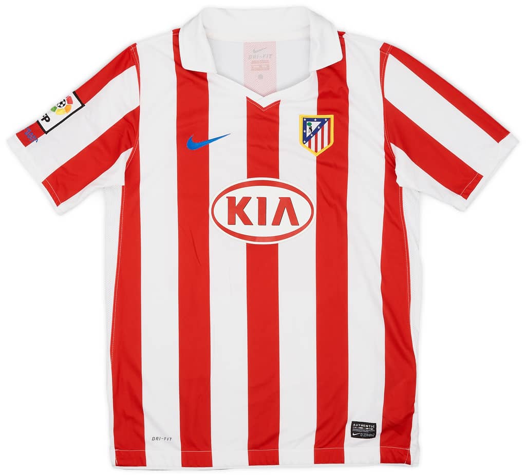 2010-11 Atletico Madrid Home Shirt - 8/10 - (XL.Boys)