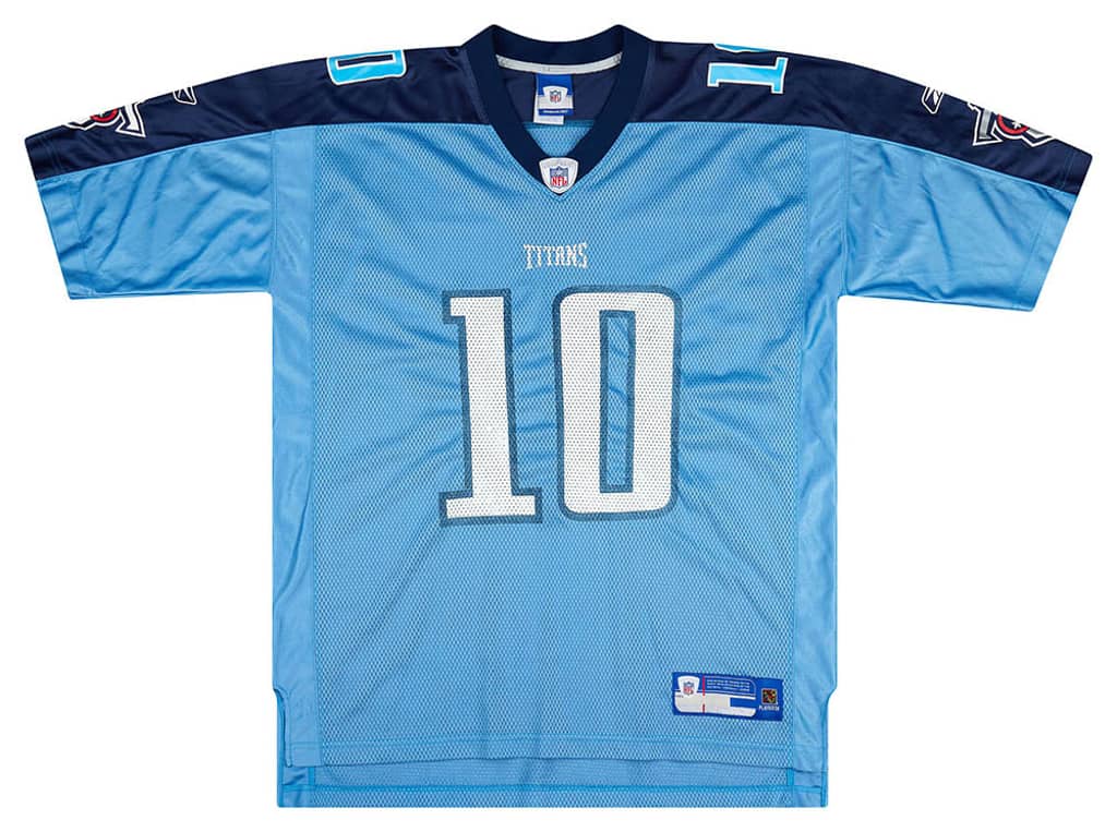 2006 Tennessee Titans Young #10 Reebok On Field Jersey (Alternate) XL