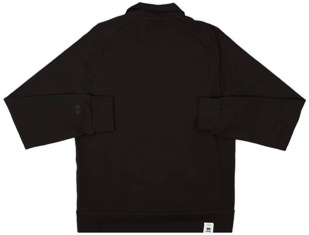 2017-18 Norwich Errea 1/4 Zip Sweat Top (M)