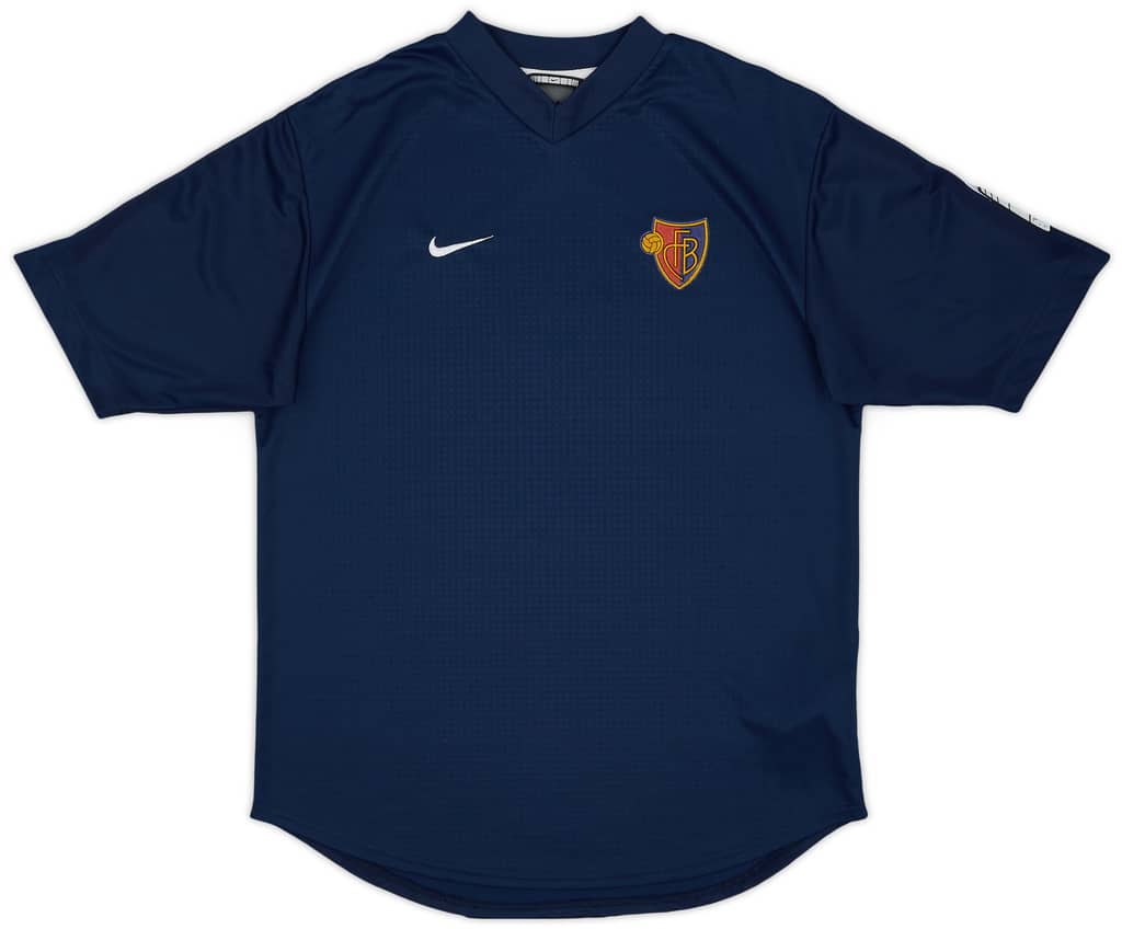 2002-03 FC Basel Nike Training Shirt - 8/10 - (S)