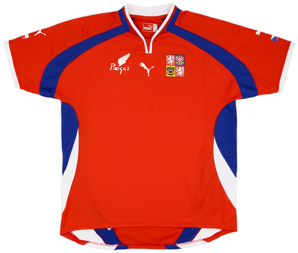2000-02 Czech Republic Home/Training Shirt - 8/10 - (XL)