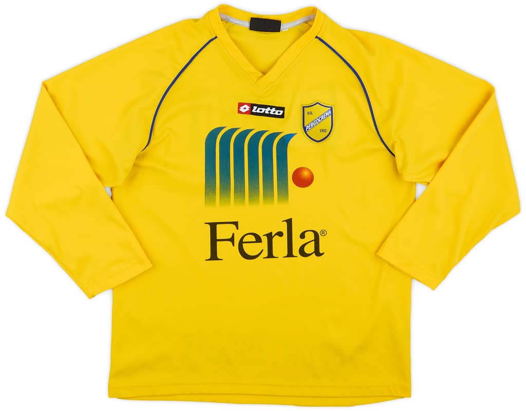 2009-10 Pergocrema Lotto Training L/S Shirt - 7/10 - (M)