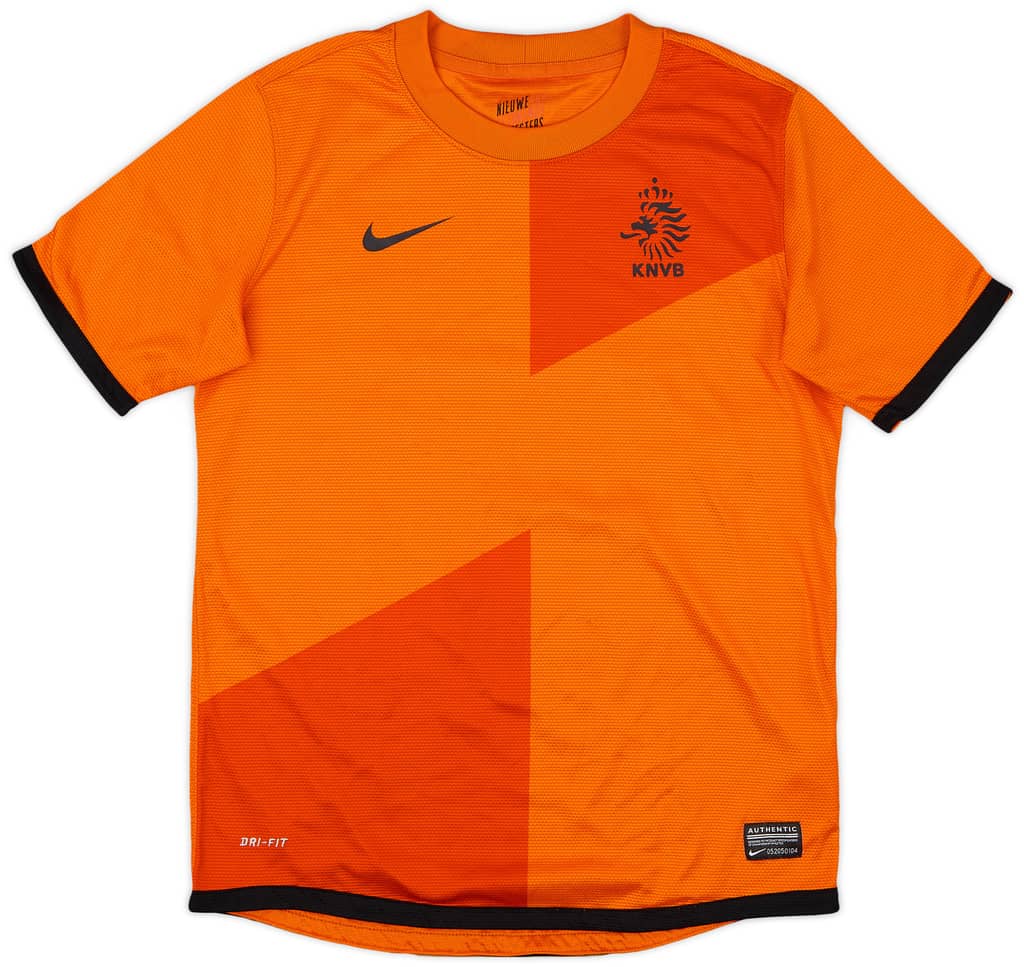 2012-13 Netherlands Home Shirt - 8/10 - (L.Boys)