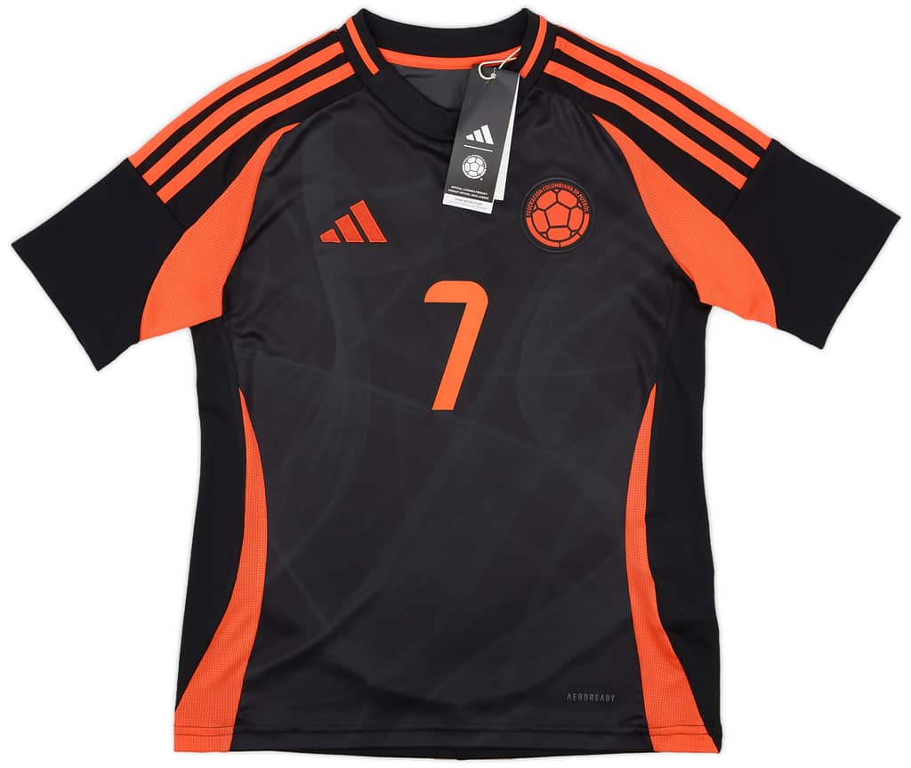 2024-24 Colombia Away Shirt L.Diaz #7 (KIDS)