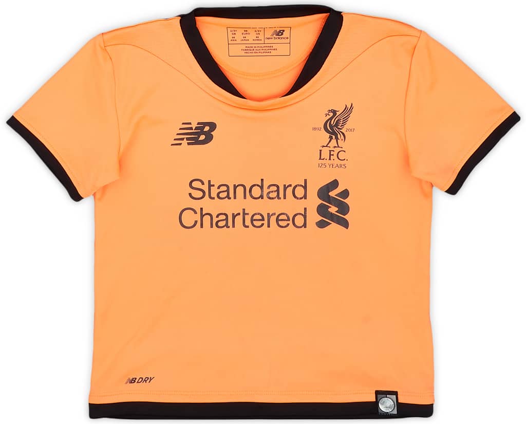 2017-18 Liverpool 125 Years Third Shirt - 6/10 - (2-3 Years)