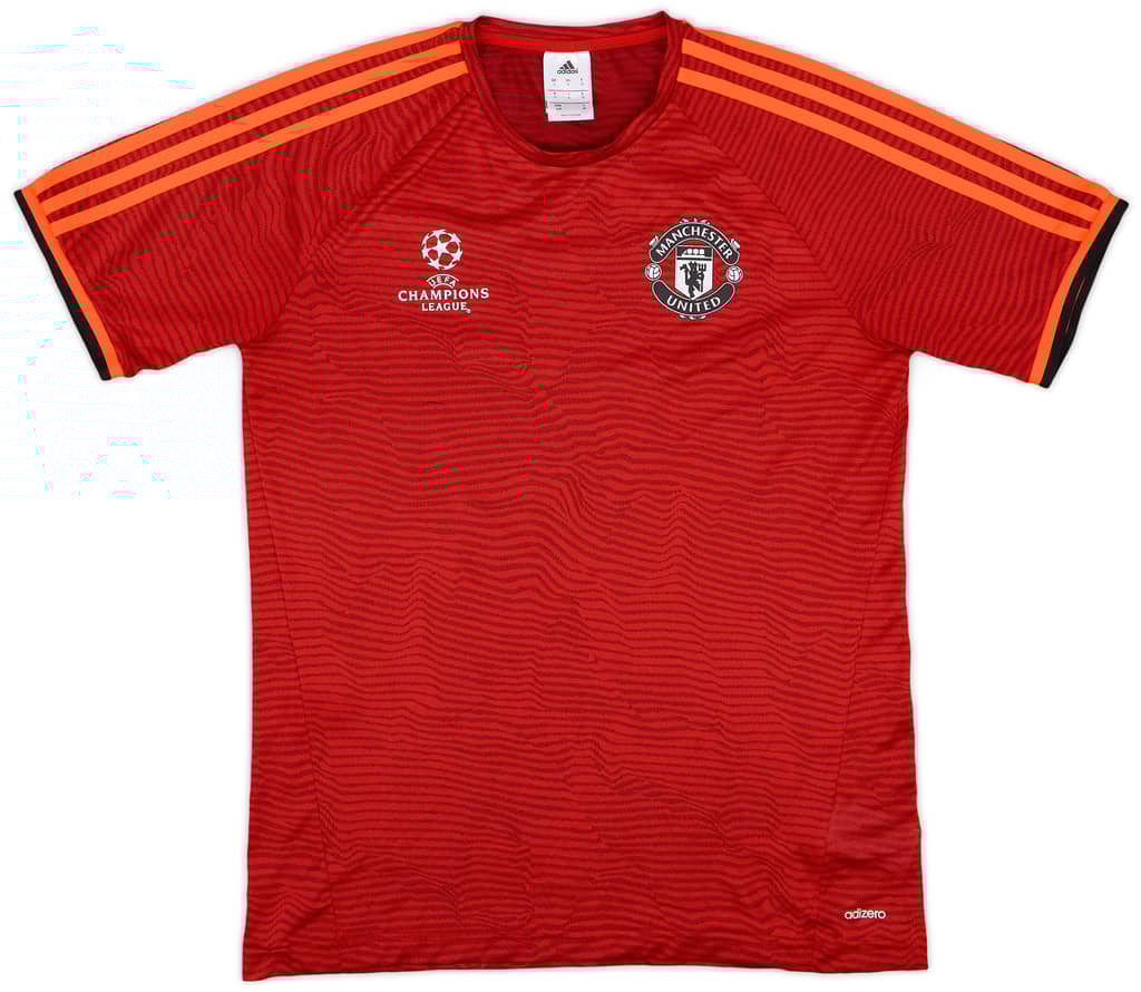 2015-16 Manchester United adizero Champions League Training Shirt - 9/10 - (S)
