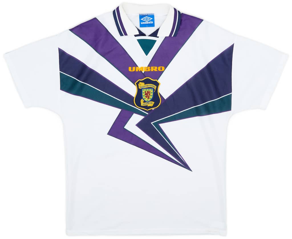 1995-96 Scotland Away Shirt - 8/10 - (L)