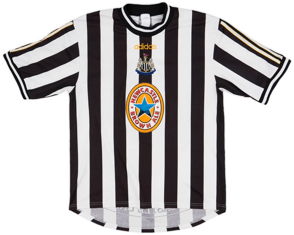 1997-99 Newcastle Home Shirt Shearer #9 - 8/10 - (L)