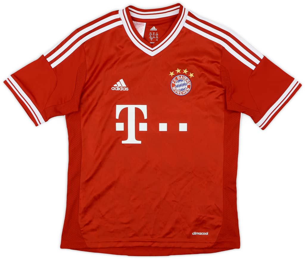 2013-14 Bayern Munich Home Shirt - 8/10 - (M.Boys)