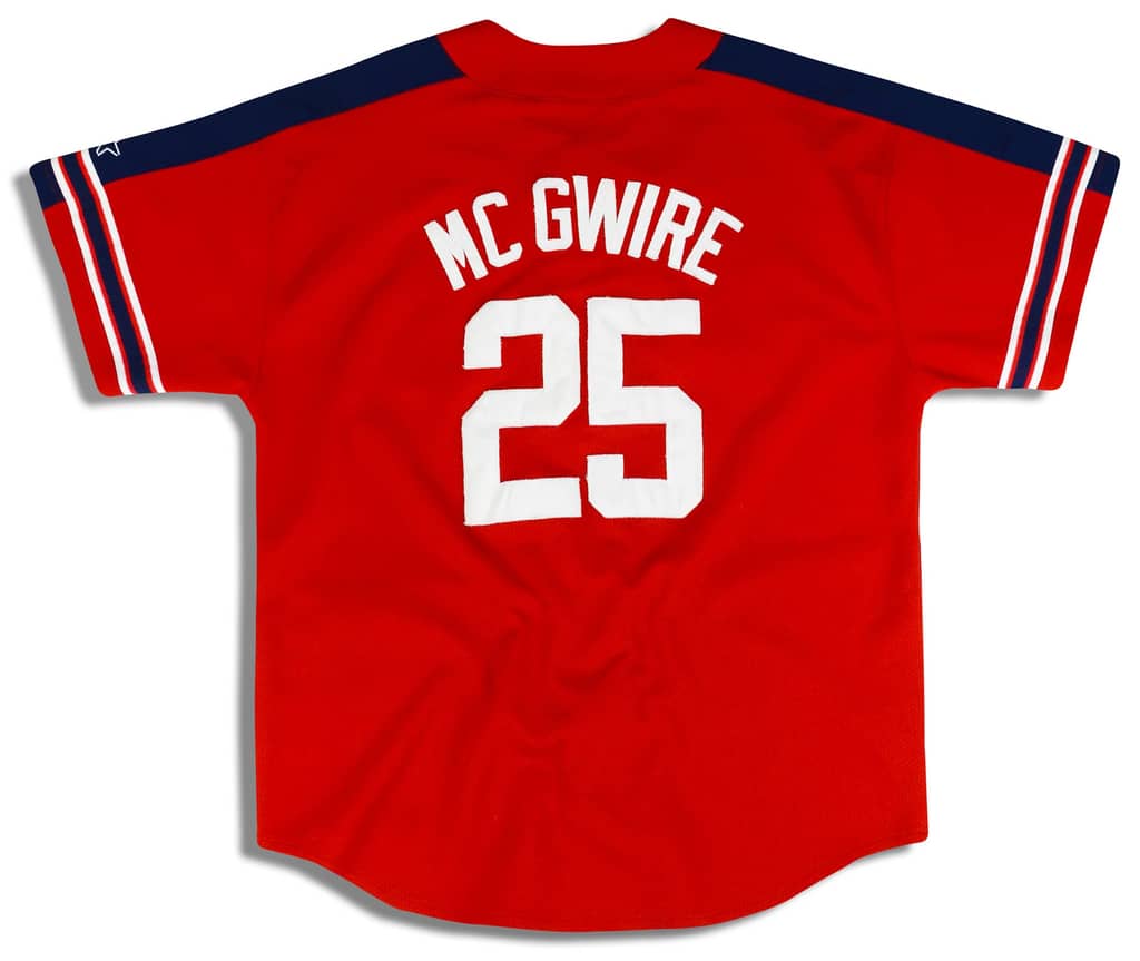 1990s St. Louis Cardinals McGwire #25 Starter Jersey XL