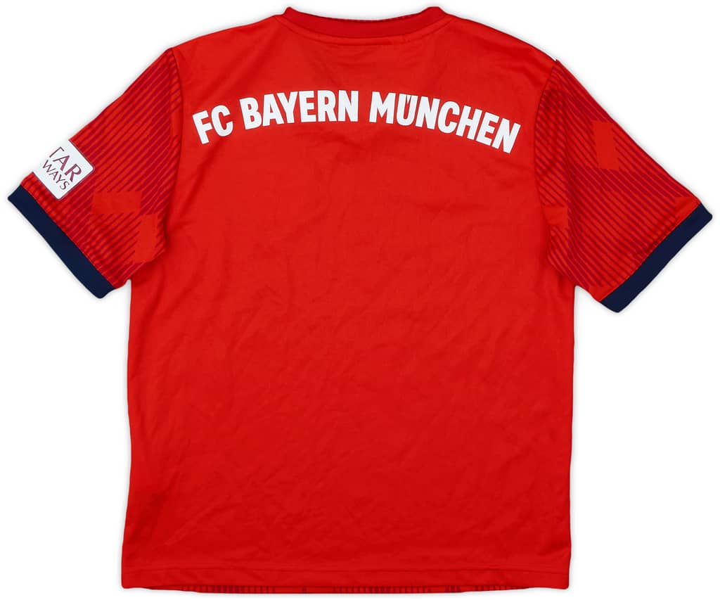 2018-19 Bayern Munich Home Shirt - 9/10 - (L.Boys)