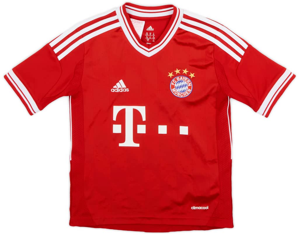 2013-14 Bayern Munich Home Shirt - 8/10 - (S.Boys)