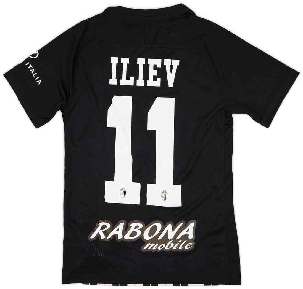 2020-21 Ascoli Home Shirt Iliev #11 (S)