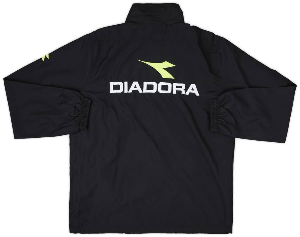 2007-08 Italy Diadora Referee Track Jacket - 8/10 - (S)