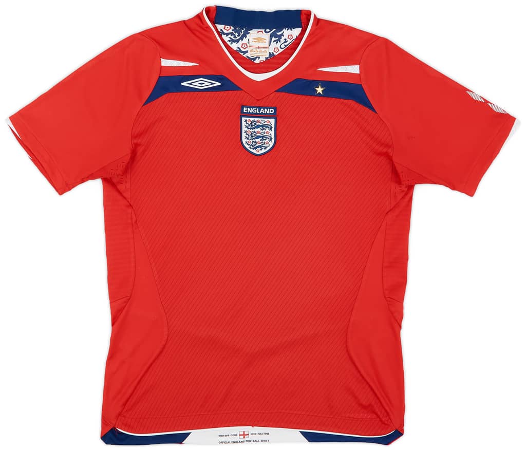 2008-10 England Away Shirt - 6/10 - (XL.Boys)