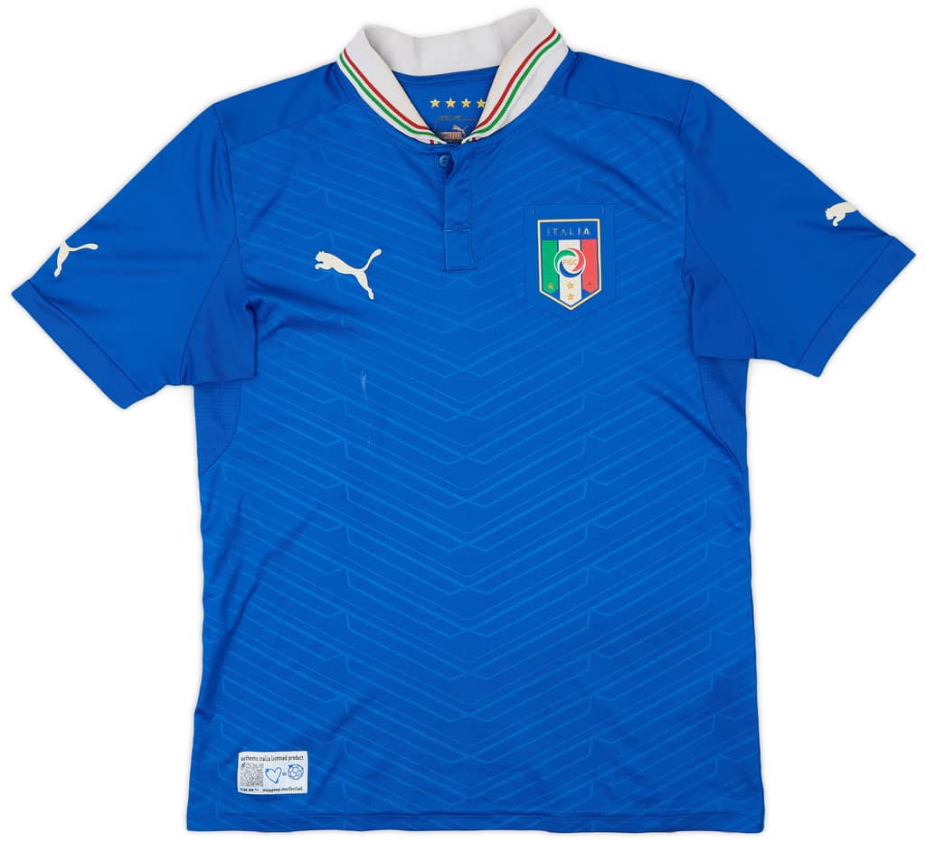 2012-13 Italy Home Shirt - 4/10 - (S)