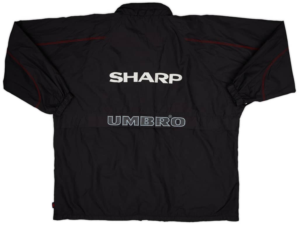1998-99 Manchester United Umbro Rain Jacket - 8/10 - (XL)