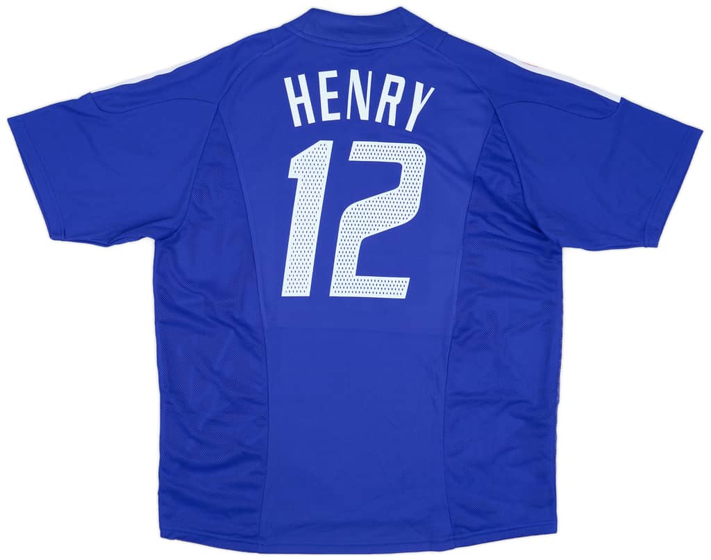 2002-04 France Home Shirt Henry #12 (XL)