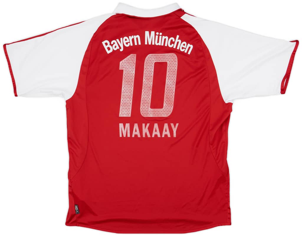 2003-04 Bayern Munich Home Shirt Maakay #10 - 5/10 - (XL)