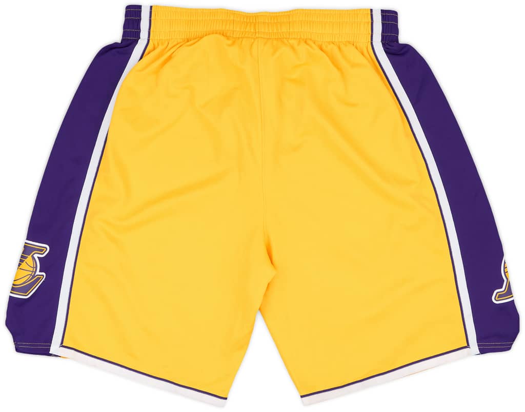 2010-14 LA Lakers adidas Swingman Home Shorts - 6/10 - (XL)