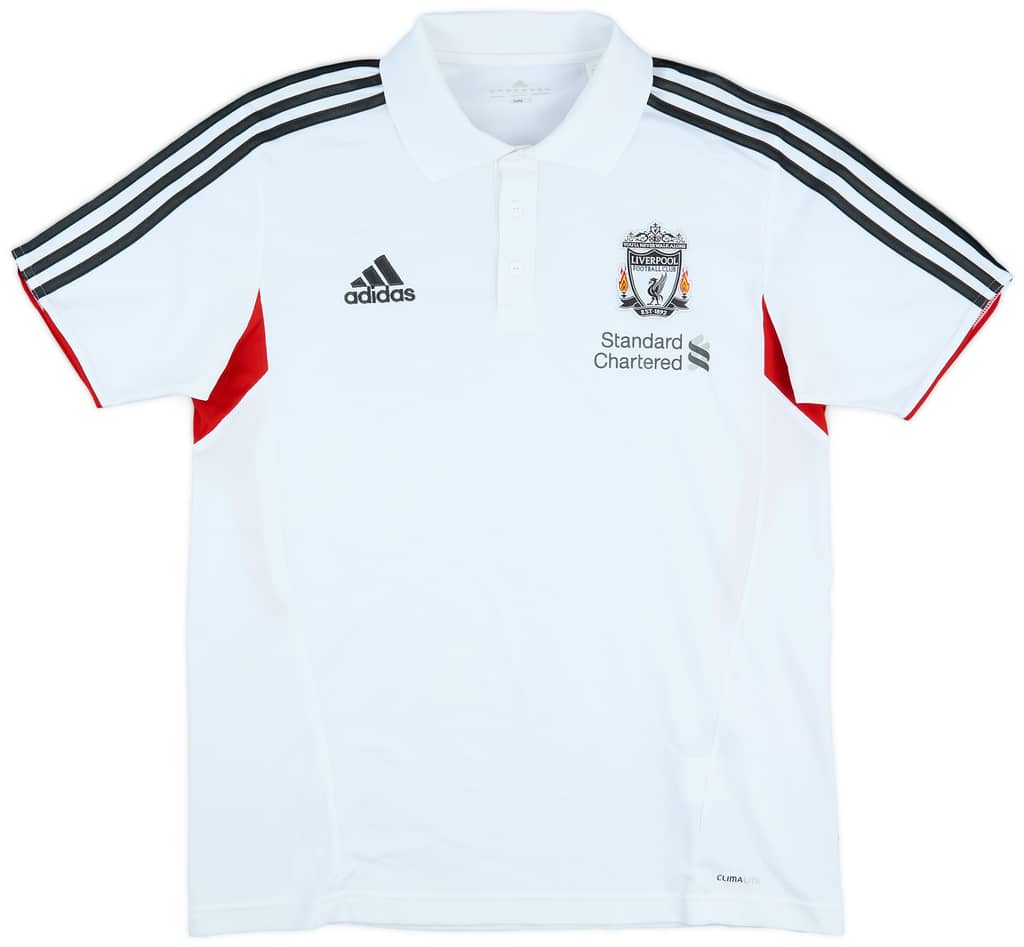 2011-12 Liverpool adidas Polo Shirt - 9/10 - (L)