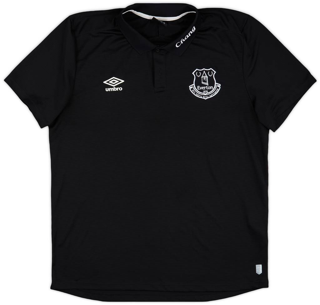 2014-15 Everton Umbro Polo Shirt - 9/10 - (XL)