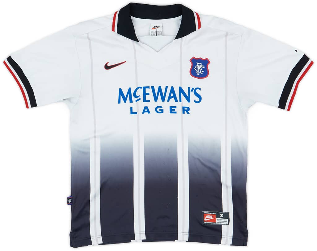 1997-99 Rangers Away Shirt Gascoigne #8 - 6/10 - (S)
