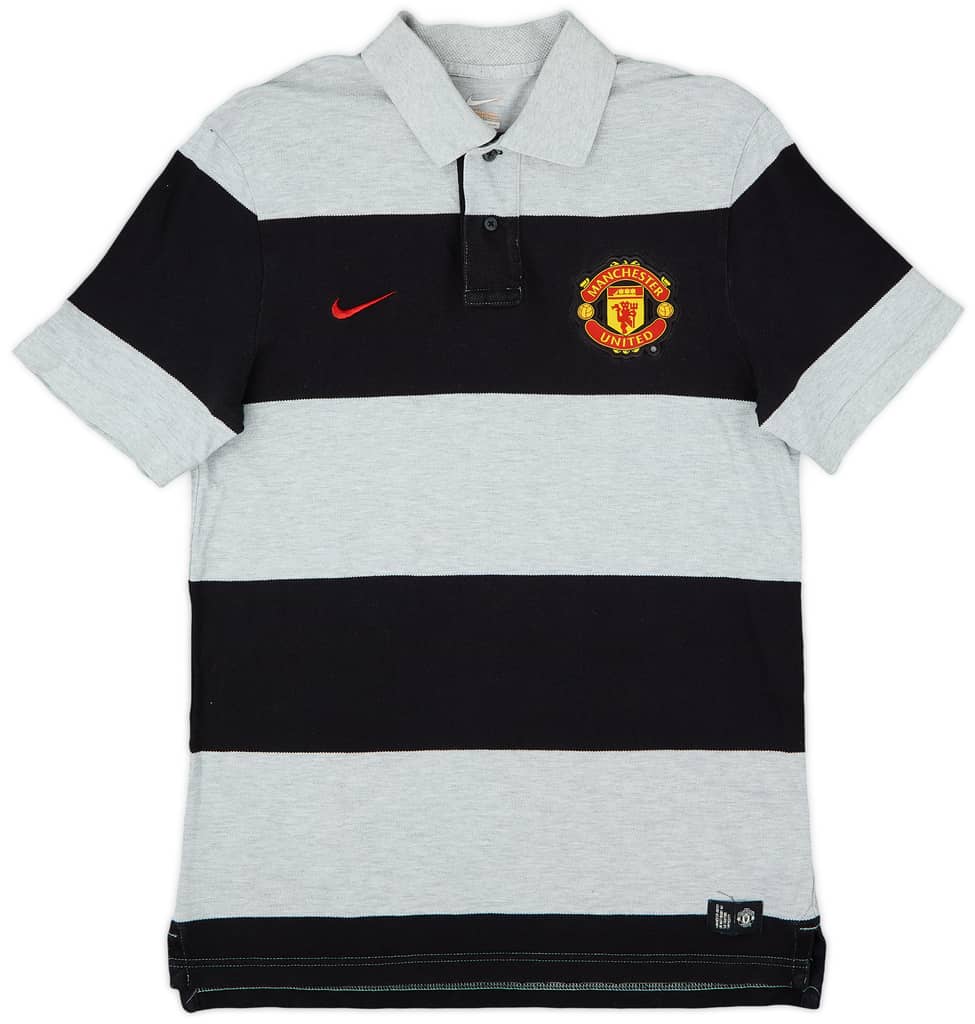2012-13 Manchester United Nike Polo Shirt - 8/10 - (M)