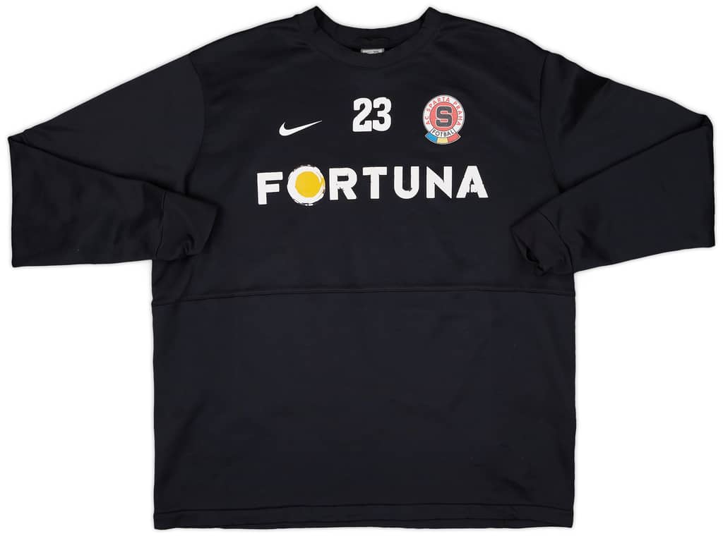 2009-10 Sparta Prague Nike Sweat Top #23 - 3/10 - (XL)